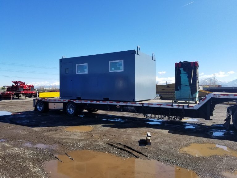 Military Solutions test lab custom shipping containers