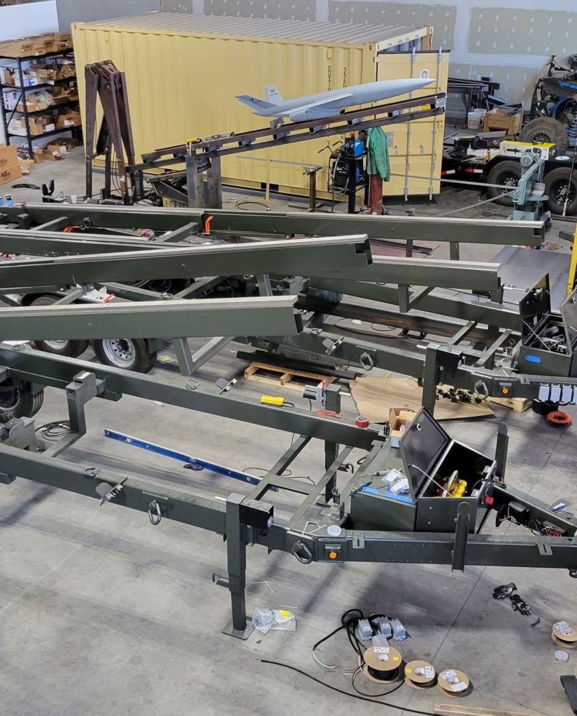 Ultimate Bunkers is a Fabrication and Product Development manufacturer of the XQ-58 Valkyrie Launch Trailers