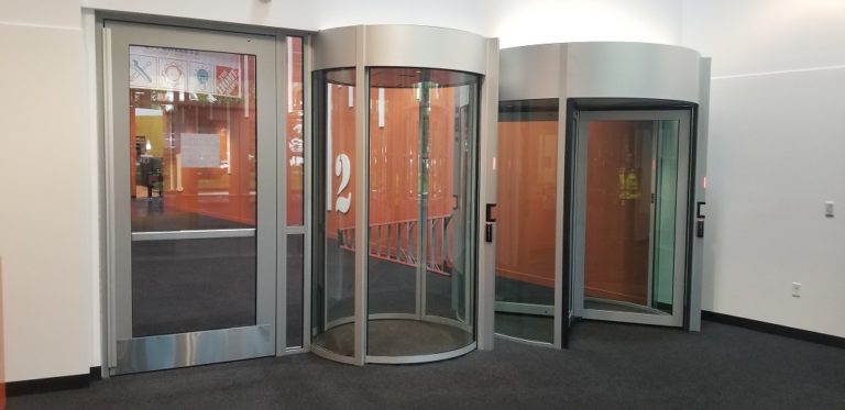 Bullet Resistant turnstile doors