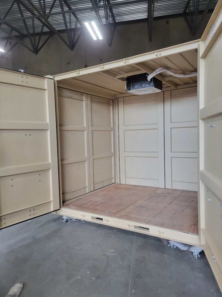 Custom Built 6 Door ISU container