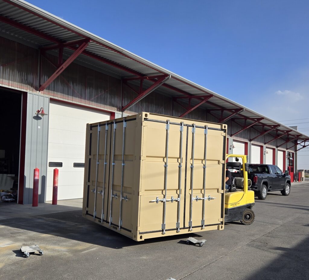 Shipping container for aircraft and equipment