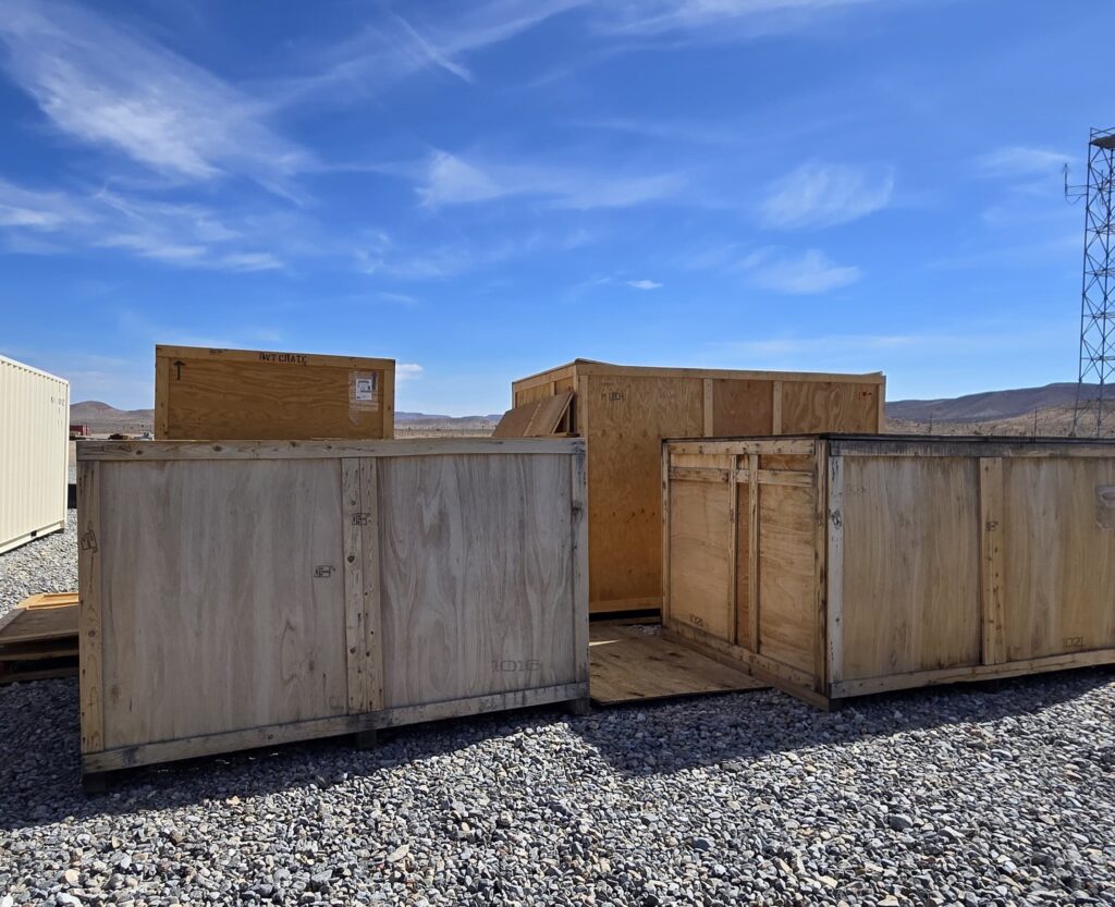 Wooden Crates are Not Secure