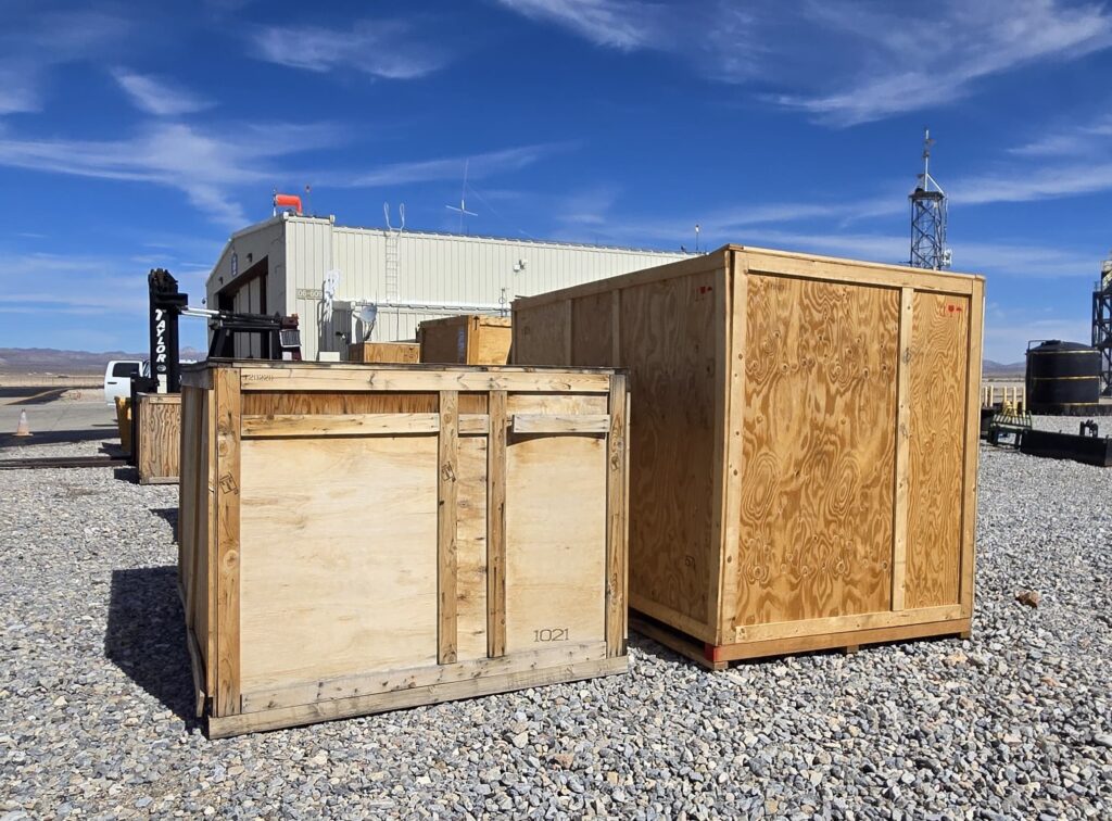 No more wooden crates