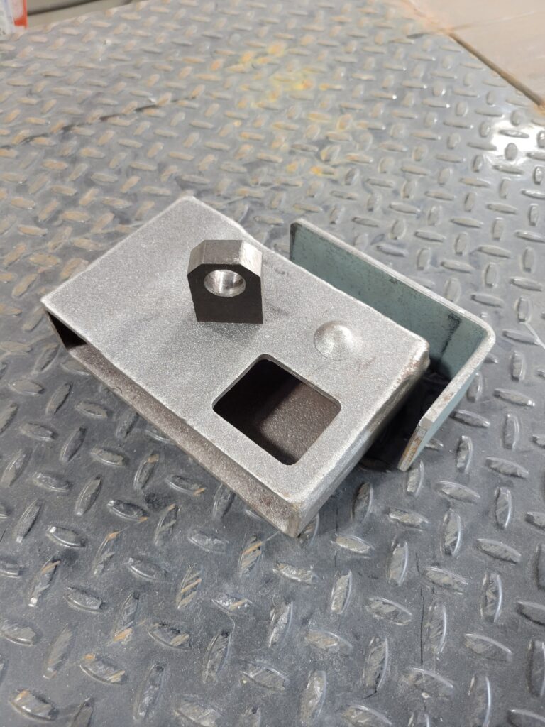 Weld on lock box
