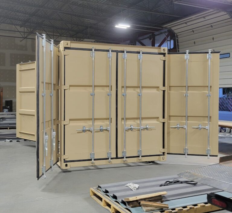 Conex Boxes can be built to any size or shape