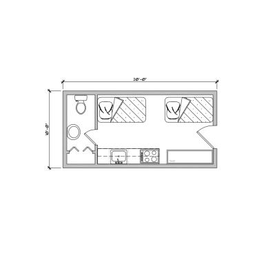 10 x 20 Underground Bunker Plan by Ultimate Bunker