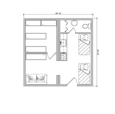 20 x 20 Underground Bunker Plan By Ultimate Bunker